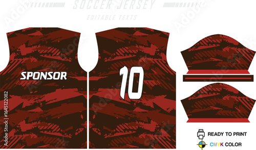 Sublimation jersey patten and Design