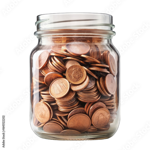 jar with coins