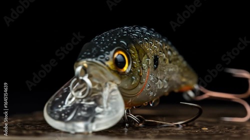 Wallpaper Mural Close-up of a Wet Fishing Lure Torontodigital.ca