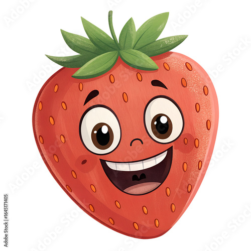 strawberry cartoon character