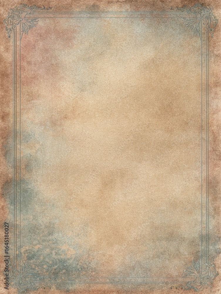 Obraz premium Antique Paper Texture: Evokes a sense of nostalgia with its aged, textured surface, rich with the subtle imprints of time, perfect for adding an air of history.