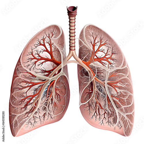 lungs with transparent background