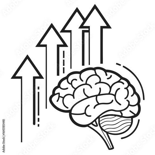 Psychological Growth Flat Icon