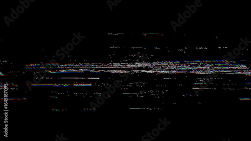 Abstract Digital Pixel Noise Glitch.Video Corruption Error