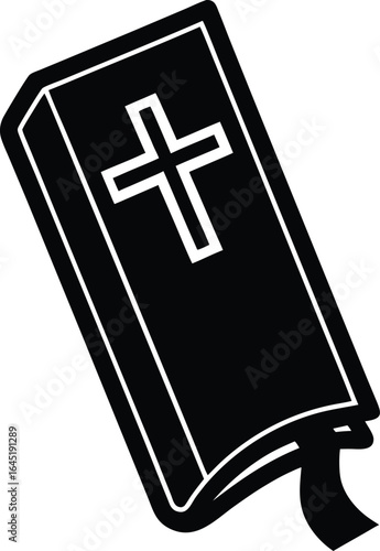 bible bookmark on the white background.eps