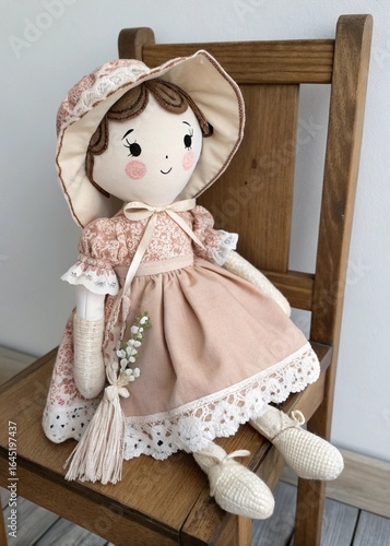 rag doll, doll with your own hands, doll, sew a doll, toy with your own hands