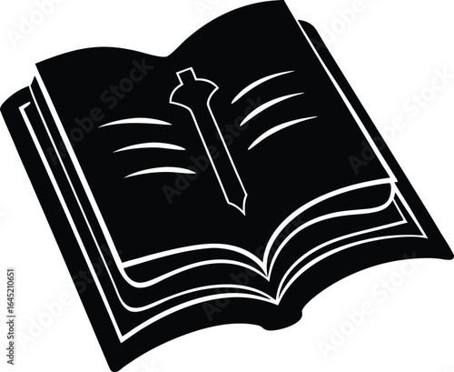 saint book on the white background.eps