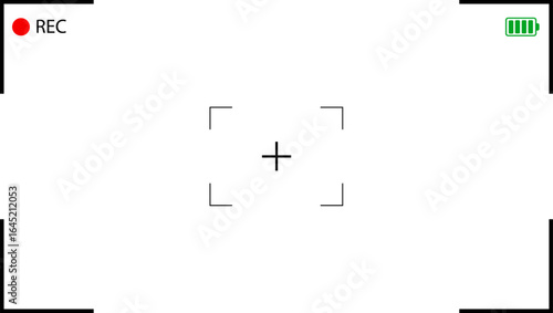 video rec frame vector
