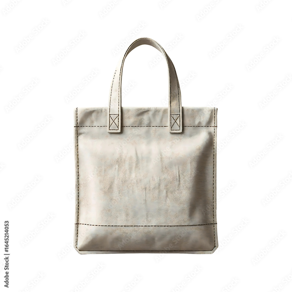 Naklejka premium Realistic Zero Waste Cloth Tote Bag Icon PNG
