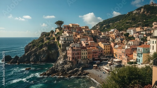 Seaside Palette at the Foot of the Hill