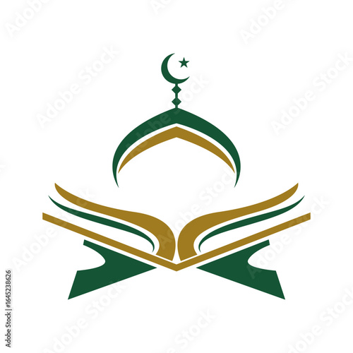 Islamic Mosque icon logo