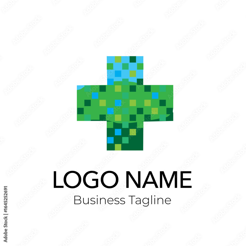 Obraz premium Medical Hospital Vector Logo Design 