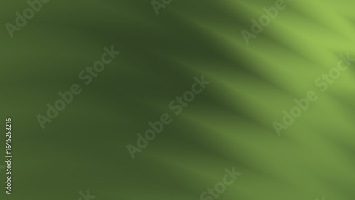 Tableau sur toile Blurred abstract green shapes imply movement or light rays, suitable for dynamic design elements or futuristic concepts