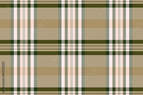 Elegant neutral plaid textile pattern.  Subtle cream, olive green, and beige tones create a sophisticated, timeless design. Perfect for fashion, home decor, or website backgrounds.
