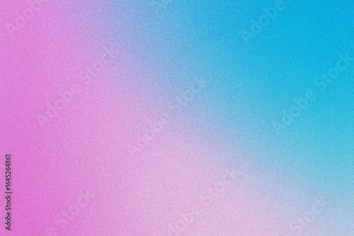 ピンクと青の淡い粒子のグラデーション背景ノイズ