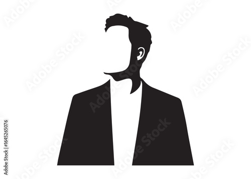 Man silhouette vector illustration