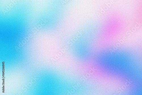 ピンクと青の淡い粒子のグラデーション背景ノイズ