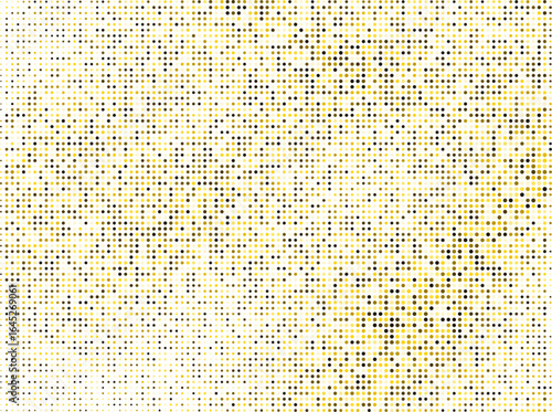 Elegant Golden Halftone Confetti Texture for Party Backdrop