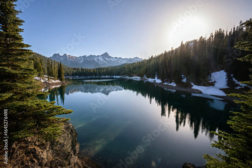 Mountain Lake Serenity