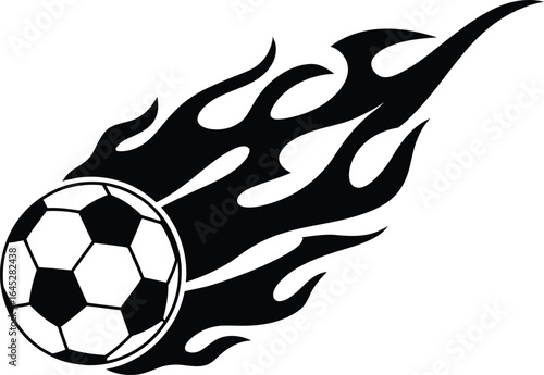 football soccer ball hand drawing element