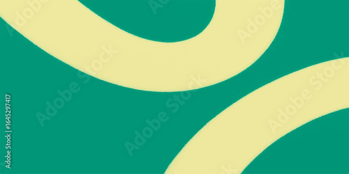Vector illustration of an abstract background with vibrant green and orange circles, perfect for a modern business card, web banner, or decorative wallpaper design
