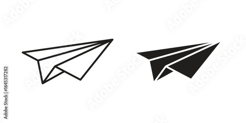 Paper plane icon