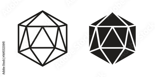 Dice d20 icon