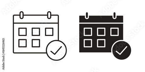 Calendar check icon