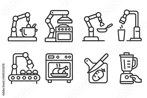 Innovative kitchen automation through robotic technology enhances cooking efficiency and creativity