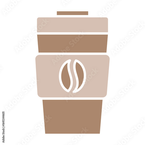Coffee and Tea. Beans, hot cocktail, Espresso cup, cappuccino with whipped cream line icons.