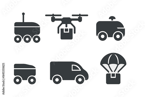 Innovative delivery methods showcase diverse transportation solutions for modern logistics