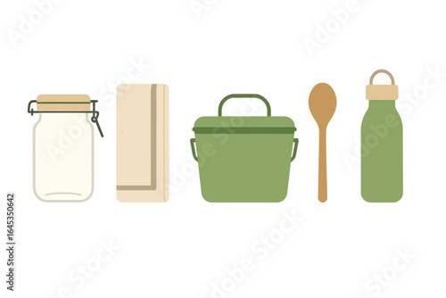 Kitchen storage essentials for organized meal prep and eco-friendly living at home