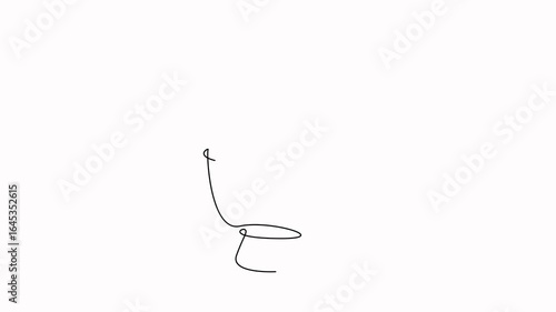 Self drawing animation .Hand drawn animated illustration. breakfast, food, protein, boiled egg, food and drink, eggcup, egg - food, soft-boiled egg