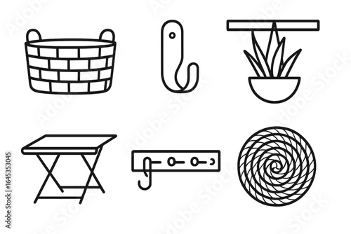 Exploring various home decor items showcasing functional designs for space enhancement