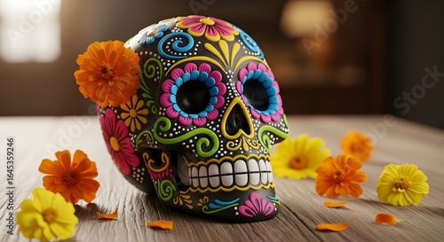 Sugar Skull Close-up