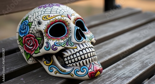 Colorful Sugar Skull 