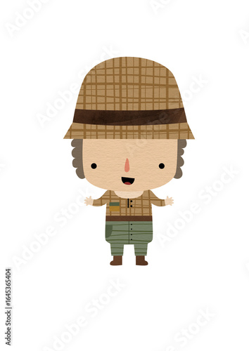 Watercolor safari cute clip art; safari illustration, safari animals