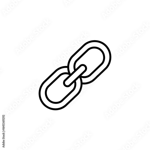 Link Chain Icon Illustration