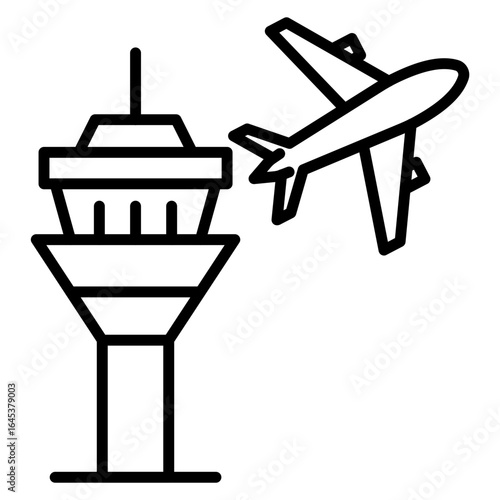 Air Traffic Control Icon
