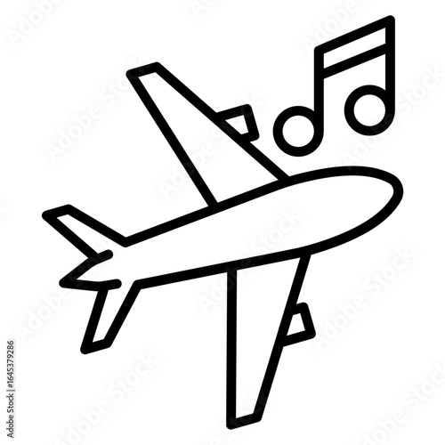 In flight Entertainment Icon
