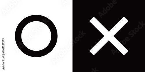 まるばつのイラスト素材