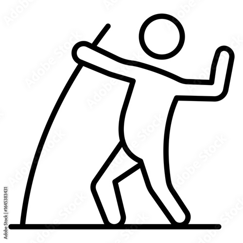 Pole Vault Icon