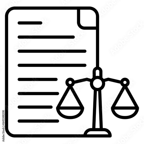 Legal Compliance Icon