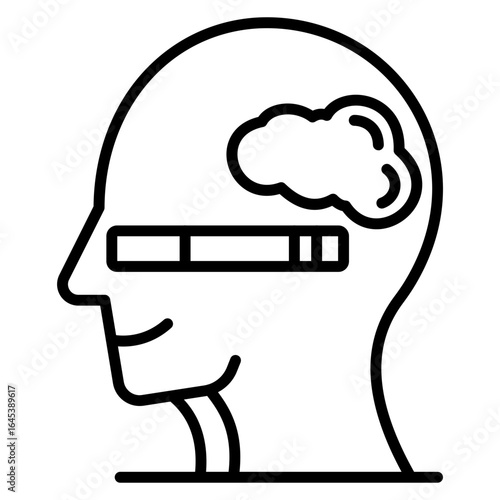 Tobacco Addiction Icon