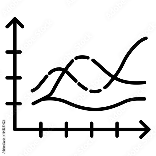 Line Chart Icon