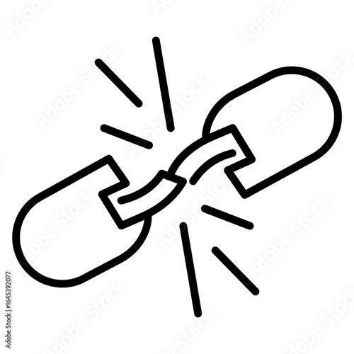 Broken Chain Icon