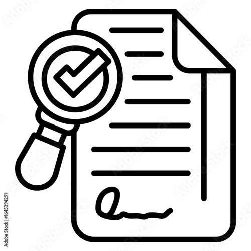 Contract Review Icon