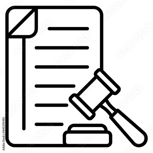 Legal Paper Icon