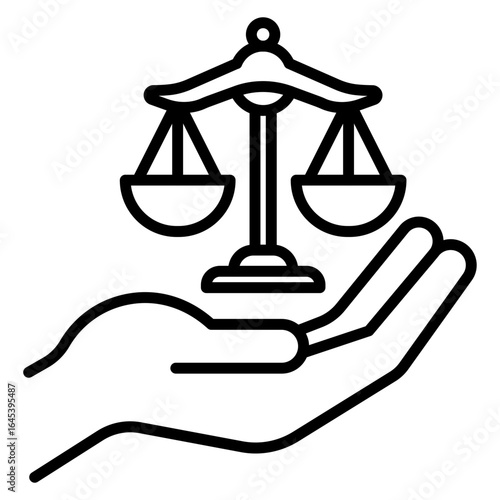 Legal Support Icon