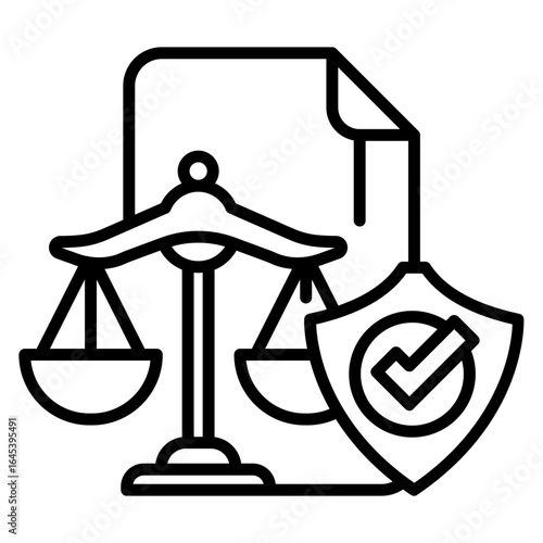 Legal Analysis Icon